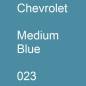 Preview: Chevrolet, Medium Blue, 023.